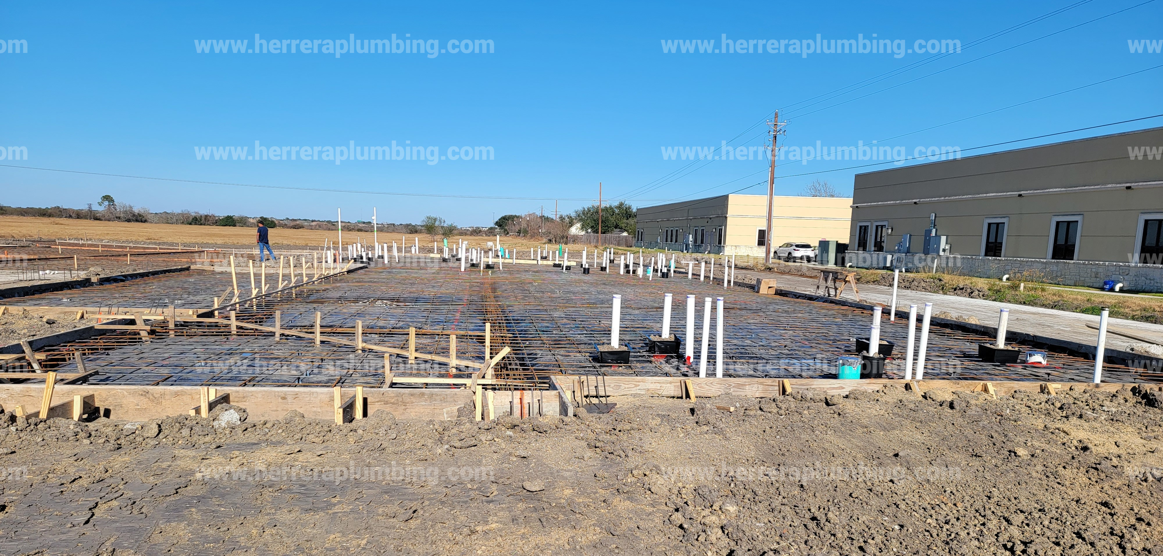 Commercial New Construction Plumbing Installation In Houston